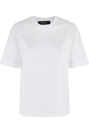 FEDERICA TOSI Playera con cuello redondo
