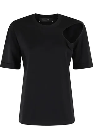 FEDERICA TOSI Playera con aberturas