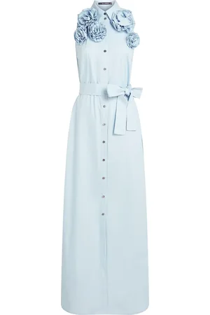 Karl Lagerfeld Vestido largo con apliques florales