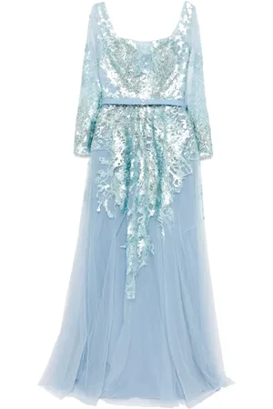 Saiid Kobeisy Vestido bordado