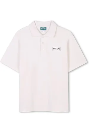 Kenzo Playera tipo polo con logo estampado