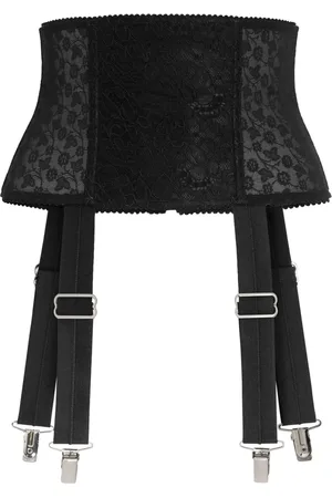 Dolce & Gabbana Cinturón con aplique de encaje