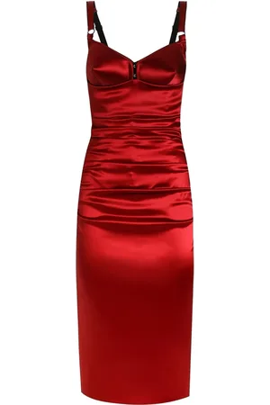 Dolce & Gabbana Vestido midi estilo bustier