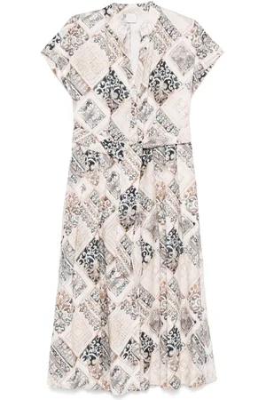 ELEVENTY Vestido midi con forro