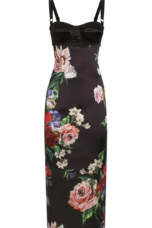 Dolce & Gabbana Vestido midi con estampado floral