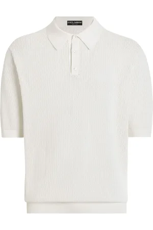 Dolce & Gabbana Playera tipo polo tejida
