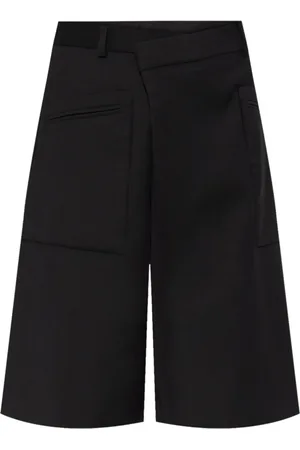 R13 Shorts con tiras cruzadas