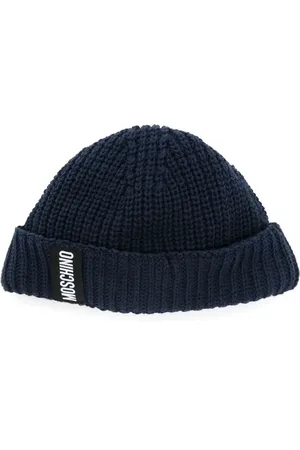Moschino Gorro tejido de canalé