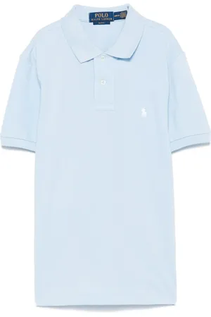 Ralph Lauren Playera tipo polo con logo bordado