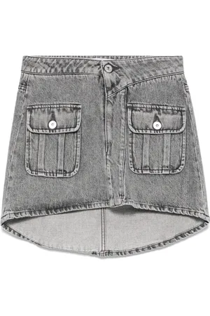 J.W.Anderson Falda corta con bolsillo de parche