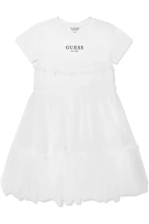 Guess Vestido con logo estampado