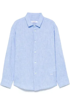 Paolo Pecora Camisa con logo bordado