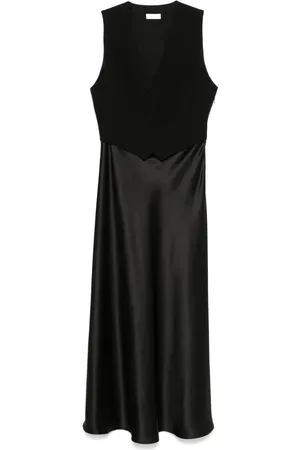 Liu Jo Vestido largo con detalle de chaleco