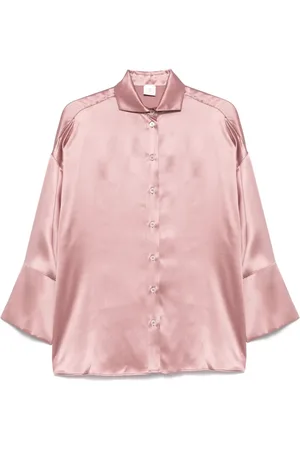 ELEVENTY Camisa de seda con botones