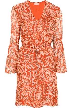 Liu Jo Vestido corto con estampado de cachemira