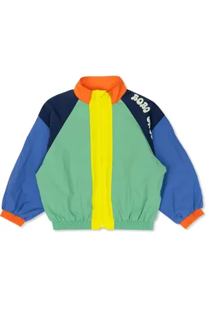 Bobo Choses Chamarra Wavy con diseño color block