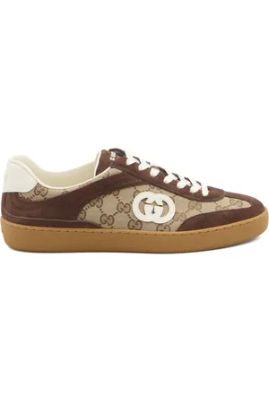 Gucci Tenis con motivo G entrelazado