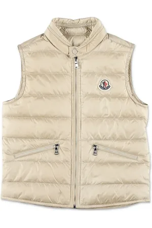 Moncler Chaleco con parche del logo