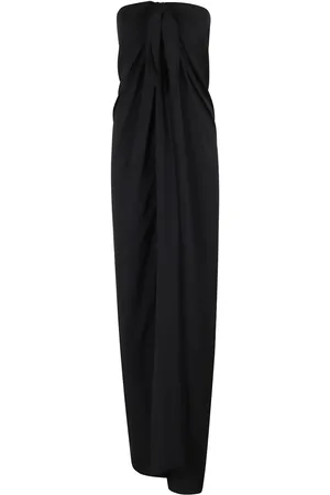 Moschino Vestido midi estilo strapless