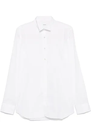 LARDINI Camisa con detalle de pliegues