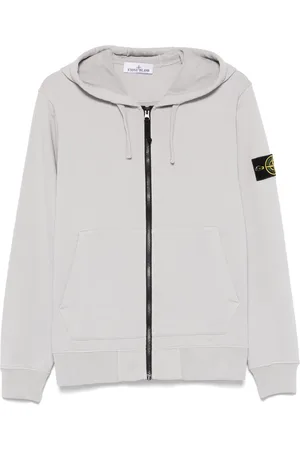 Stone Island Hoodie con distintivo Compass