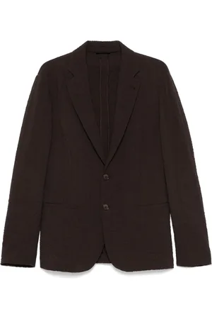 Giorgio Armani Blazer de tejido seersucker