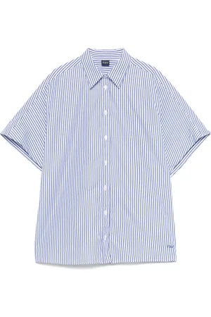 FAY Camisa con rayas estampadas