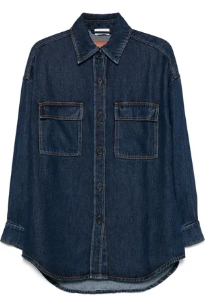 P.A.R.O.S.H. Camisa de mezclilla