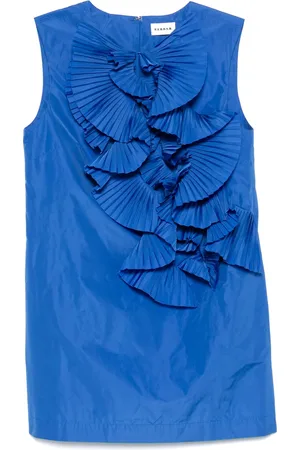 P.A.R.O.S.H. Vestido corto con detalles de volantes