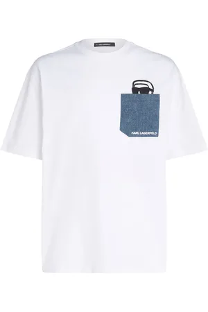 Karl Lagerfeld Playera con estampado Ikon