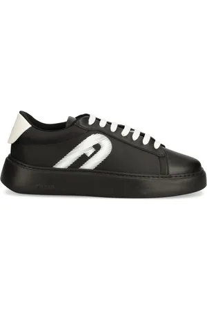 Furla Tenis bajos con logo estampado
