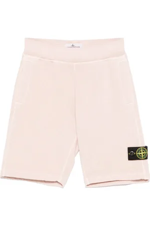 Stone Island Shorts deportivos con distintivo Compass