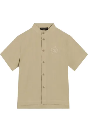 Dolce & Gabbana Camisa con logo bordado