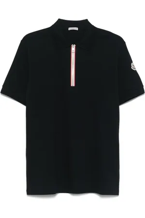 Moncler Playera tipo polo manga corta