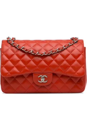 CHANEL Bolsa de hombro Jumbo Classic Lambskin Double Flap 2014-2015
