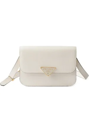 Prada Bolsa de hombro de cuero