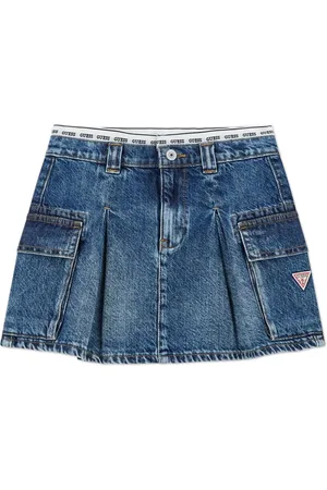 Guess Falda corta de mezclilla