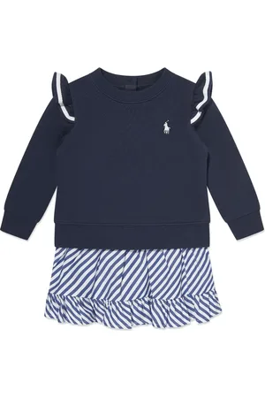 Ralph Lauren Vestido con logo bordado