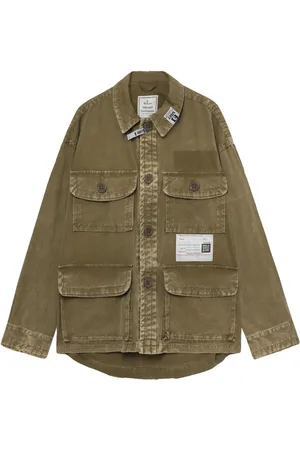 Maison Mihara Yasuhiro Sobrecamisa de algodón