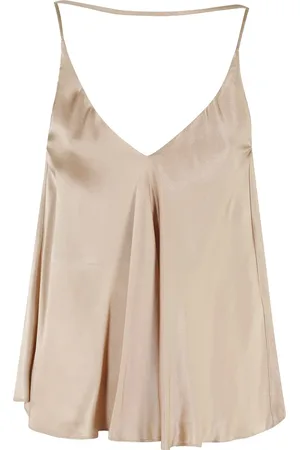 SEMICOUTURE Top satinado