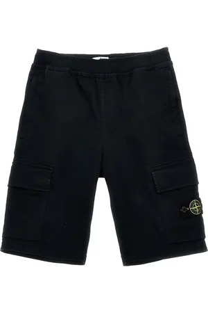 Stone Island Shorts deportivos con distintivo Compass