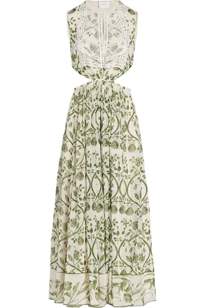 Giambattista Valli Vestido con estampado Fresco