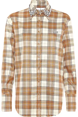 Philipp Plein Camisa Strass Flame