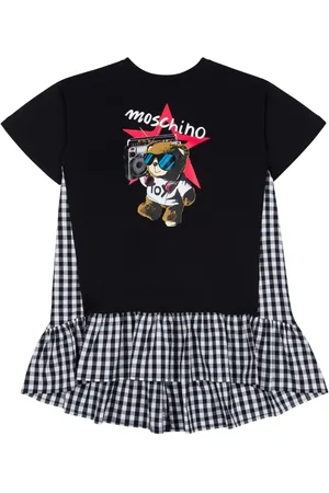 Moschino Vestido estilo playera con logo