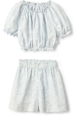 Il gufo Set de shorts con estampado floral (set de 2 piezas)