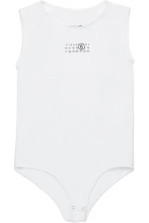 Maison Margiela Top con números estampados
