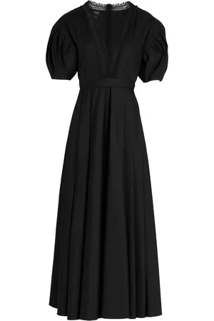 Giambattista Valli Vestido midi de popelina