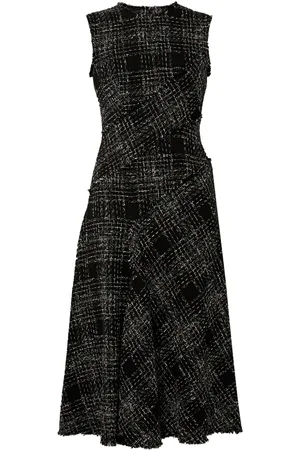 Erdem Vestido midi con diseño acampanado