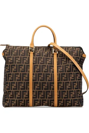 Fendi Bolsa de viaje 20th Century Zucca Canvas