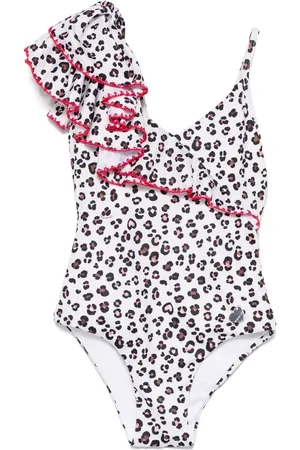 MONNALISA Traje de baño con estampado de leopardo